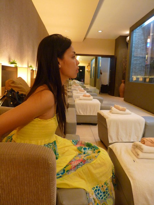 Spa treat in Bali, Indonesia. 