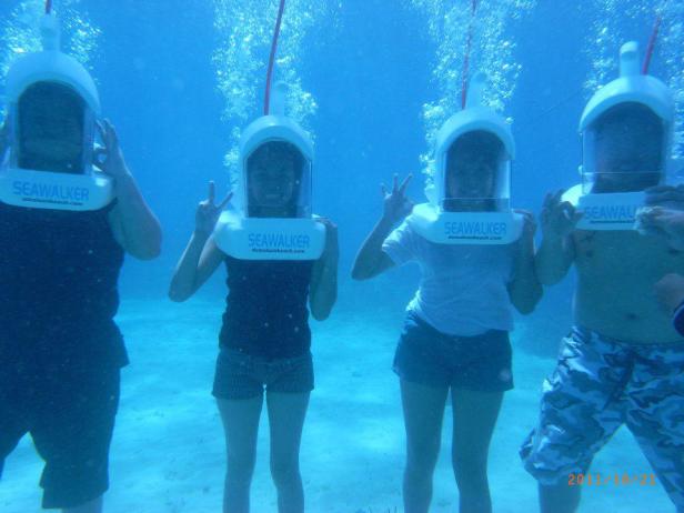 Underwater Adventure (Seawalk), Panglao, Bohol, Philippines
