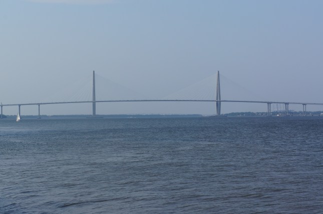 The Cooper Bridge, Charleston, South Carolina The Cooper Bridge, Charleston, South Carolina