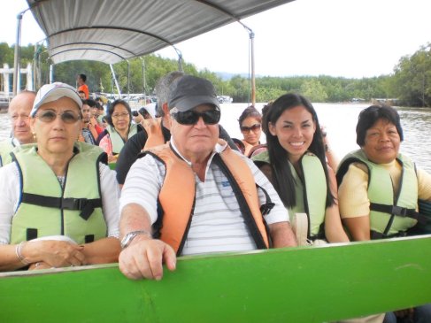 boat ride to James Bond Island