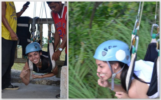 Suislide zipline at E.A.T. Danao (Extreme/Eco/Educational Adventure Tour), Bohol, Philippines