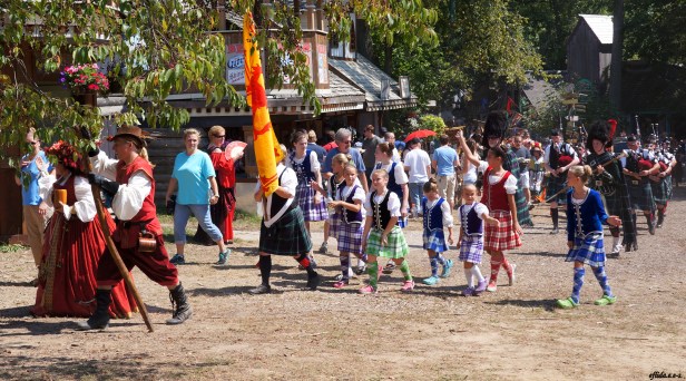 The Queen's Parade at Michigan Renaissance Faire 2012 in Holly, Michigan. The Queen's Parade at Michigan Renaissance Faire 2012 in Holly, Michigan.
