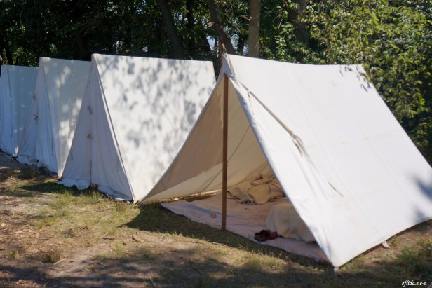 Some tents at Michigan Renaissance Faire 2012 in Holly, Michigan.