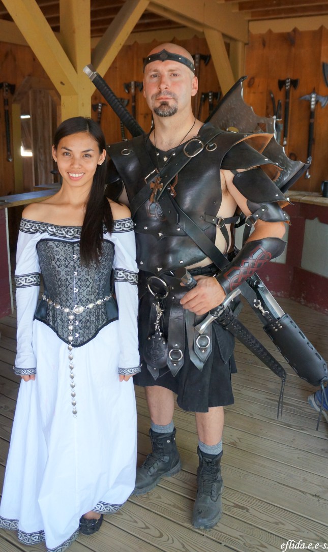 A barbarian at Michigan Renaissance Faire in Holly, Michigan. A barbarian at Michigan Renaissance Faire in Holly, Michigan.