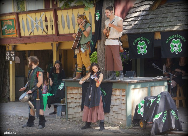 Stone Clover band at Michigan Renaissance Faire. Stone Clover band at Michigan Renaissance Faire.
