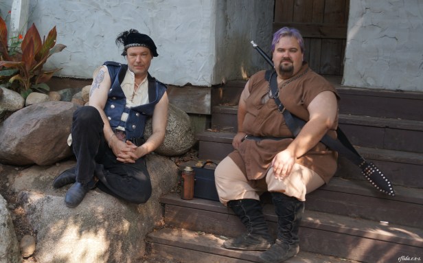 Ssome guys at Michigan Renaissance Faire in Holly, Michigan. Ssome guys at Michigan Renaissance Faire in Holly, Michigan.