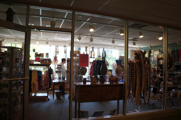 The souvenir center at Natural Bridge State Park in Kentucky, USA.