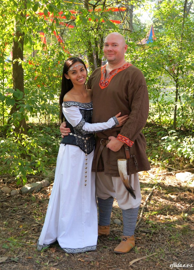 Lady of the Chess and Saxon Aethelstan at Michigan Renaissance Faire in Holly, Michigan. Lady of the Chess and Saxon Aethelstan at Michigan Renaissance Faire in Holly, Michigan.
