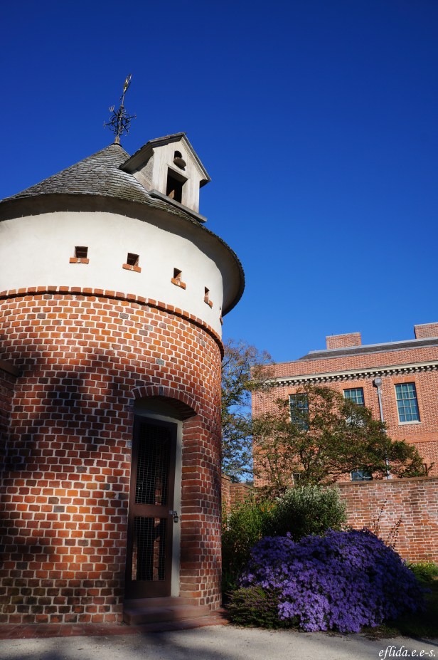 The dovecote at Tryon Palace in New Bern, North Carolina.