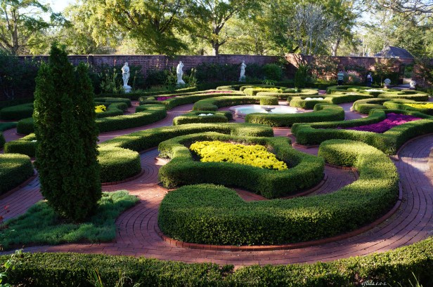 Tryon Palace and Gardens in New Bern, North Carolina.