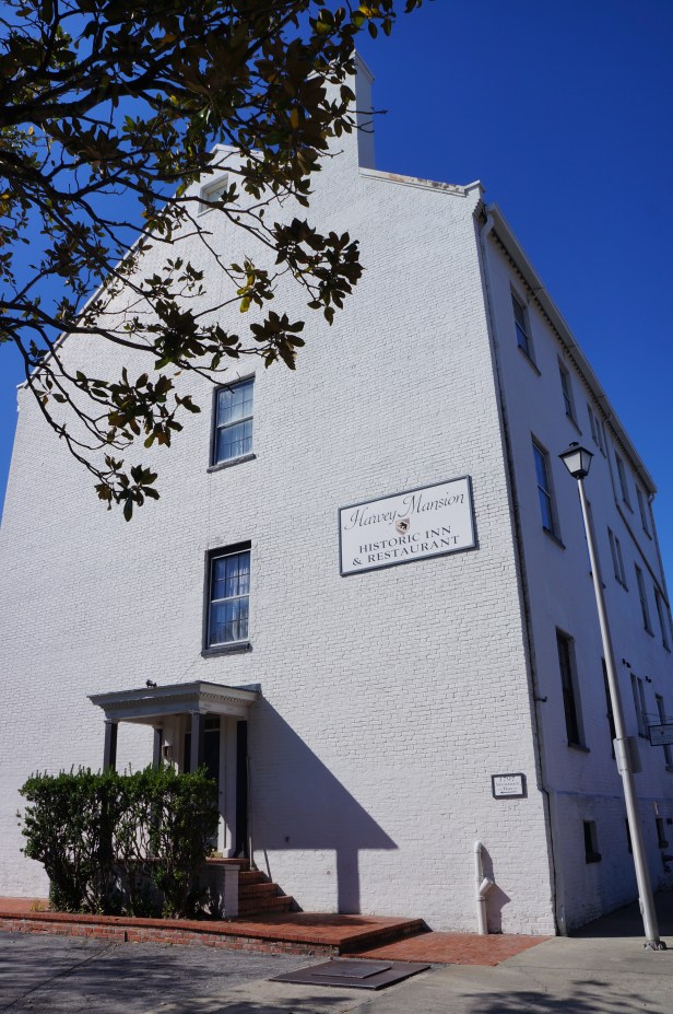 The Harvey Mansion in New Bern, North Carolina as mentioned in the book The Notebook by Nicholas Sparks. The Harvey Mansion in New Bern, North Carolina as mentioned in the book The Notebook by Nicholas Sparks.