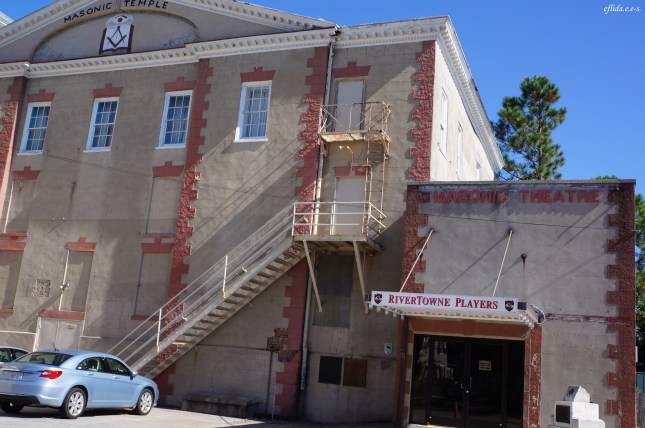 The Masonic Theater in New Bern, North Carolina as mentioned in the book The Notebook by Nicholas Sparks. The Masonic Theater in New Bern, North Carolina as mentioned in the book The Notebook by Nicholas Sparks.