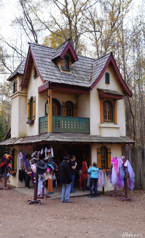 One of the stages at Carolina Renaissance Faire 2012 in Charlotte, North Carolina.