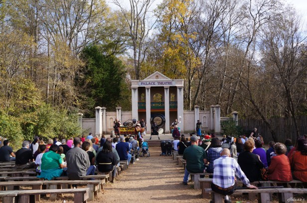 One of the stages at Carolina Renaissance Faire 2012 in Charlotte, North Carolina.
