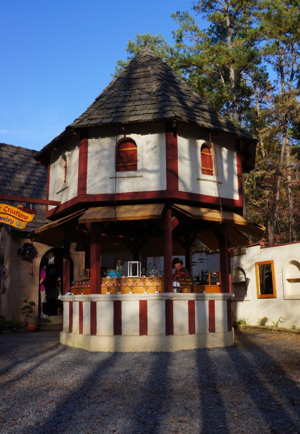One of the shops at Carolina Renaissance Faire 2012 in Charlotte, North Carolina.