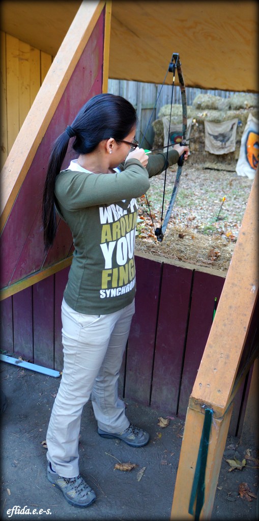 Archery at Carolina Renaissance Faire 2012 in Charlotte, North Carolina.