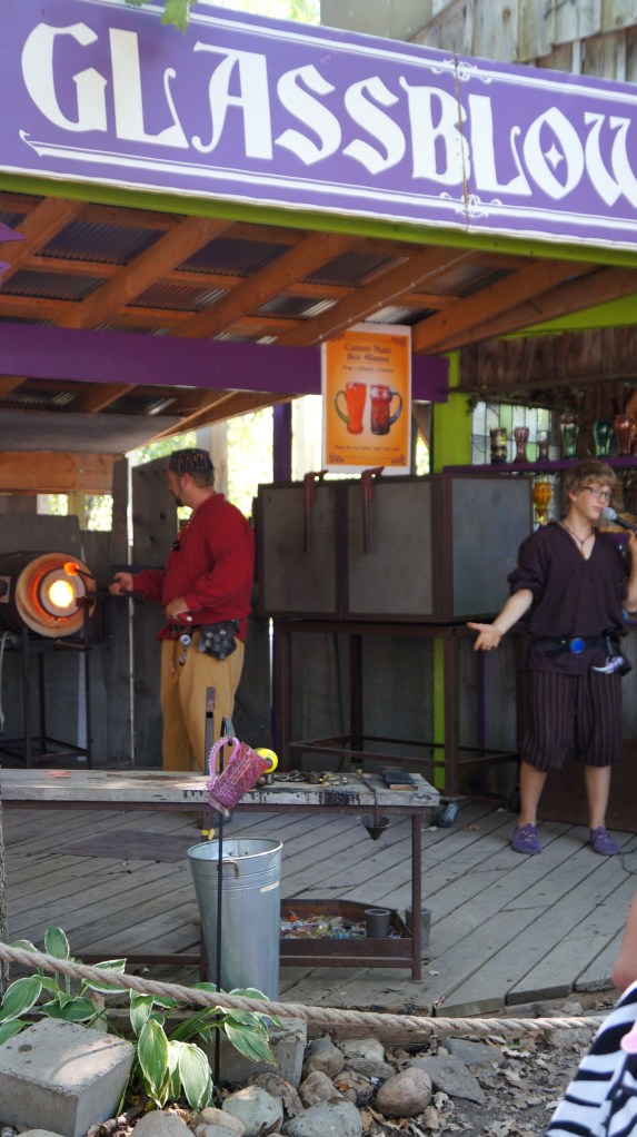 Glass Blowing at Michigan Renaissance Faire 2012