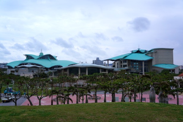 Okinawa Convention Center in Ginowan is the largest multi-function complex in the prefecture.