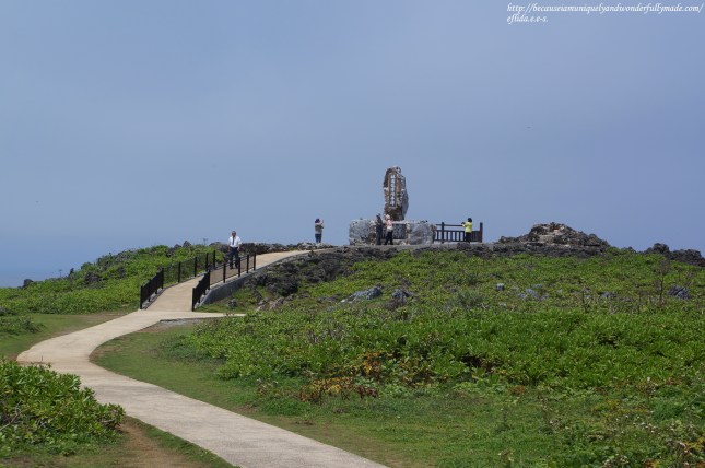 The Monument in Commemoration of the Reversion of Okinawa to Japan was built in 1976 as a reminder of the realized Okinawan dream to return the island to Japan in 1972 from America and gain its own sovereignty.