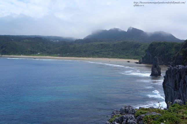 Captivating view from Cape Hedo point in Okinawa, Japan. 