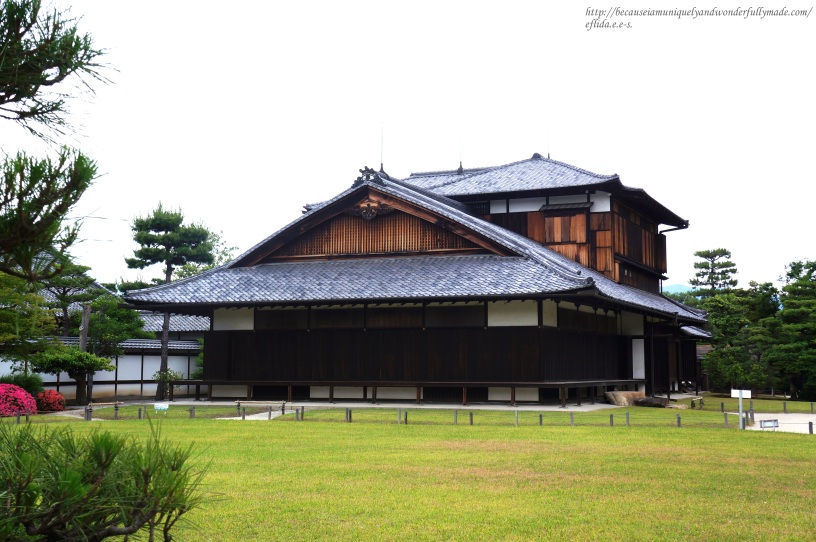 The Honmaru Palace at Nijo Castle in Kyoto, Japan served as the residence during the final days of the Tokugawa Shogunate.