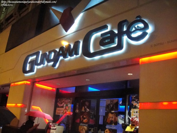 The famous Gundam Cafe and Shop at Akihabara in Tokyo, Japan. The famous Gundam Cafe and Shop at Akihabara in Tokyo, Japan.