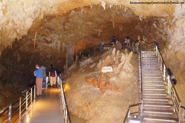 Gyokusendyo Cave at Okinawa World in Okinawa, Japan.