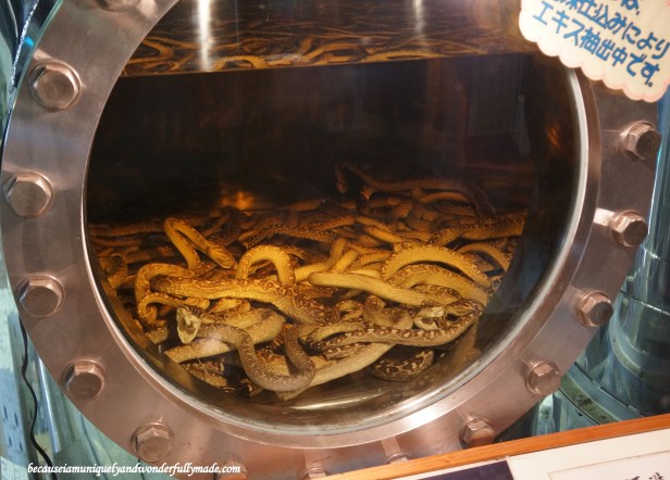The Habu Sake Factory at Okinawa World in Okinawa, Japan.