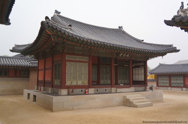 Taewonjeon 태원전 or Taewonjeon Shrine at Gyeongbokgung Palace 경복궁 in Seoul, South Korea.