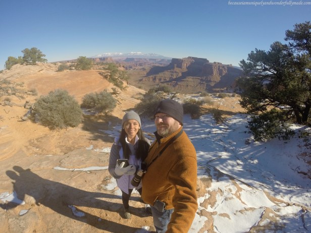 Just across the Island in the Sky Visitors Center was our first good overview of the real Canyonlands National Park in Moab, Utah.