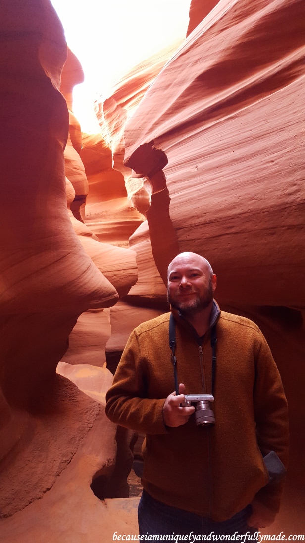 Some parts of Lower Antelope Canyon can get very narrow but picture-worthy.
