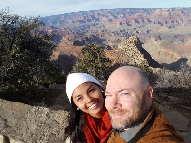 The Grandview Point is the southernmost lookout point at the South Rim of the Grand Canyon. The Grandview Point sits on an elevation of about 7,400 feet thereby getting a bit more rainfall than other overlook points which explains why it has a more dense forest of pine and oak trees than the other lookout points.