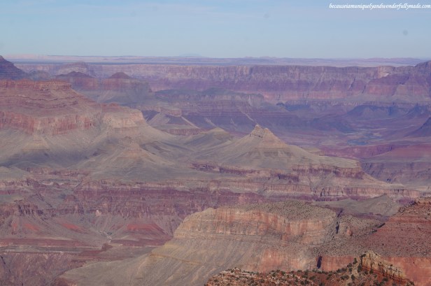 The Grandview Point of the Southern Rim of the Grand Canyon in Arizona.