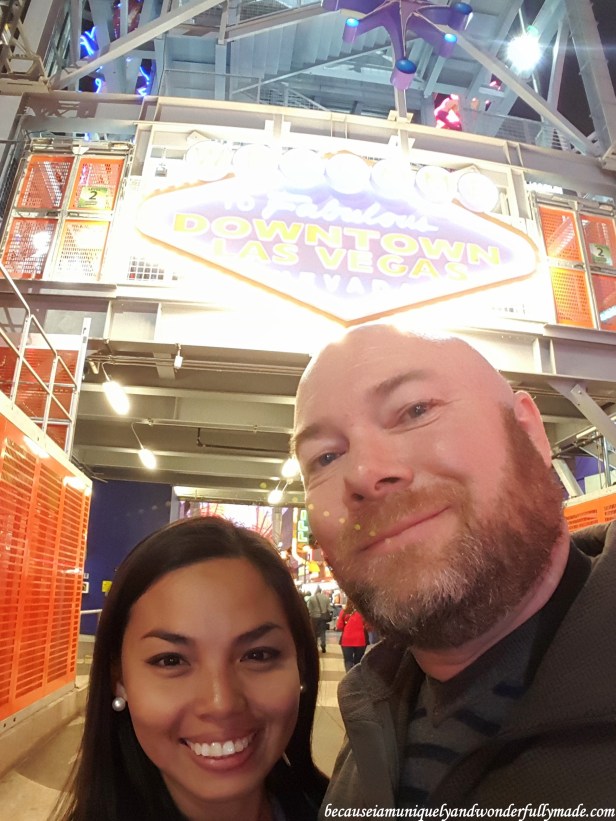 At the old Las Vegas Strip, also famous as the Fremont Street in Las Vegas.