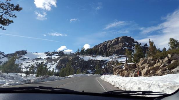 Approaching Donner Summit.