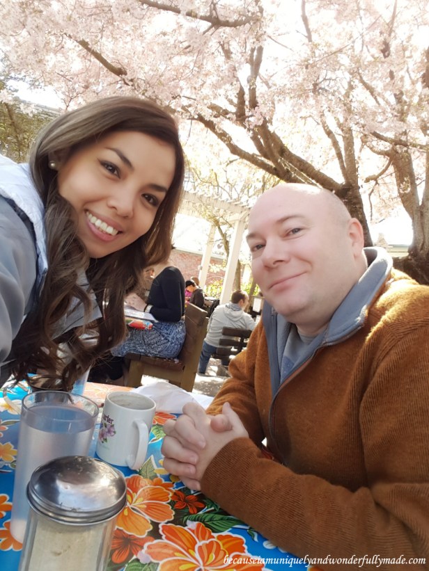 At Ike's Quarter Cafe in Nevada City, California.