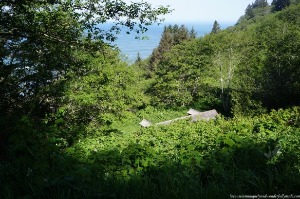 Along the Prairie Creek Redwood is a B-71 early-warning radar station disguised as a farm. It is also known as the Klamath River Radar Station, Crescent City Radar Station, and Trinidad Radar Station.