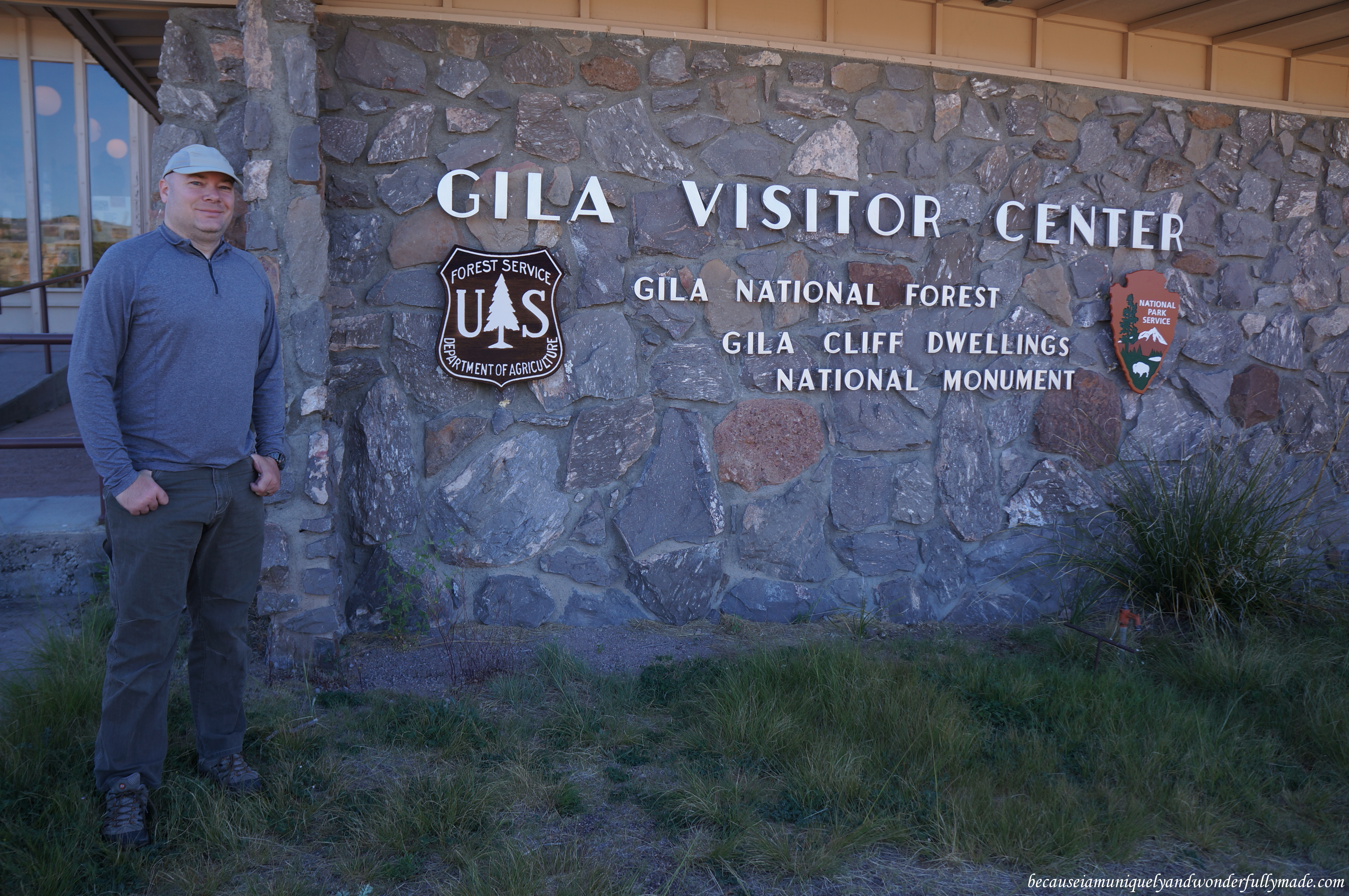 Inside Gila Visitor Center is a small museum celebrating the Mogollon culture.